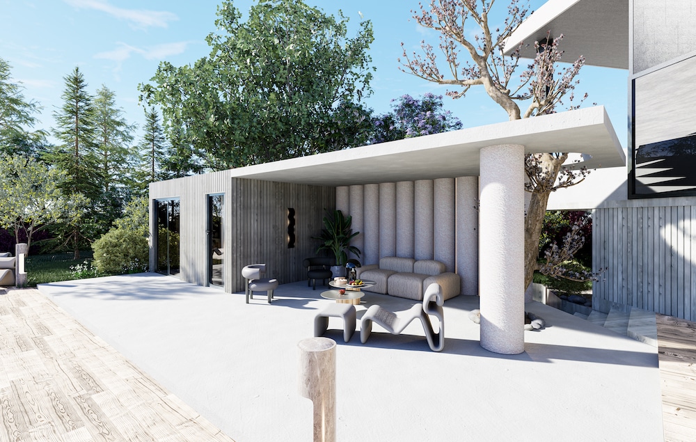 studio de jardin