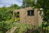 studio de jardin en bois, été, studio frais et chaleur