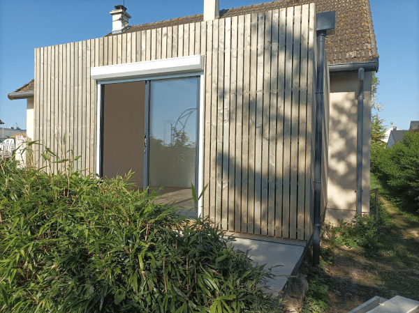 Studio de jardin en bois, réalisation client