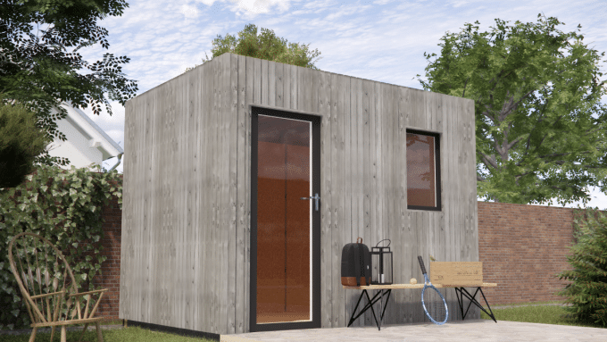 Extension en bois traité sans entretien